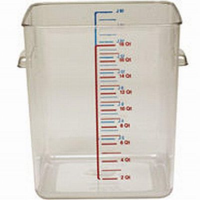 18QT Square Food Storage Container Sam's Club
