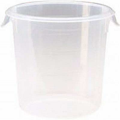 Rubbermaid 2 Quart Round Storage Container, White