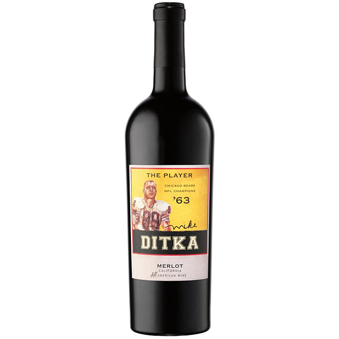 Mike Ditka "The Player" Merlot (750 ml)