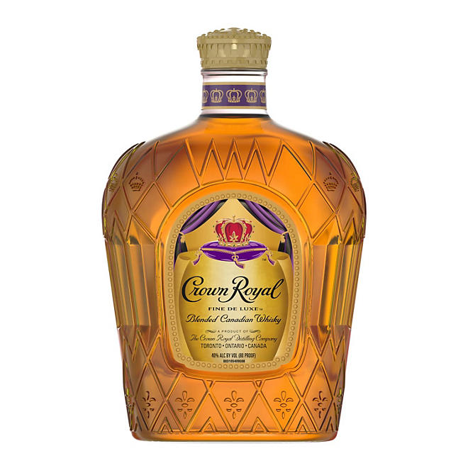 Crown Royal Fine Deluxe Blended Canadian Whisky (1L)