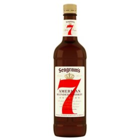 Seagram's 7 Crown American Blended Whiskey 1 L