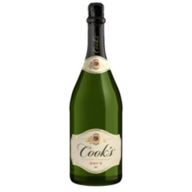 Cook's California Champagne Brut White Sparkling Wine 1.5 L