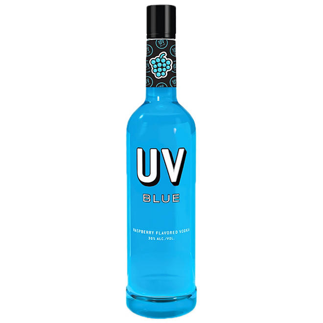 UV Blue Vodka, Raspberry 1 L