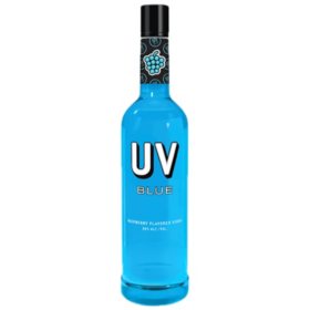 UV Blue Vodka, Raspberry (1 L)
