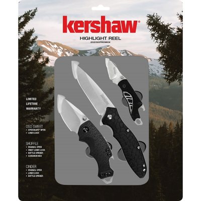Kershaw 3Piece Pocket Knife Set Sam's Club