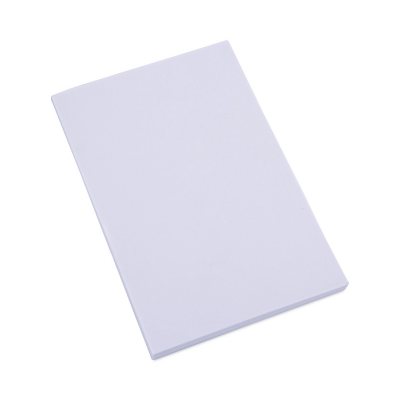 Universal Bulk Scratch Pads Unruled 5 x 8 White 100 Sheet Pads 64 Pads/Carton