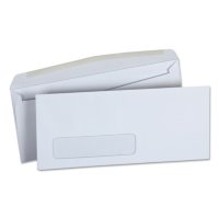 Universal® Window Business Envelope, Side, #10, 4 1/8" x 9 1/2", White, 500/Box
