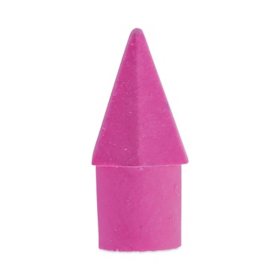 Universal Pencil Cap Erasers, Pink, 150/Pack