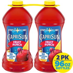 Capri Sun Fruit Punch Flavored Drink, 96 fl. oz., 2 pk.