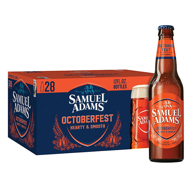 Samuel Adams Octoberfest Beer 12 fl. oz. bottle, 28 pk.