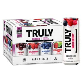 Truly Berry Hard Seltzer Variety Pack, 12 fl. oz. can, 12 pk.