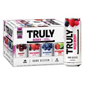 Truly Berry Hard Seltzer Mixed Pack, 12 fl. oz. can, 12 pk.