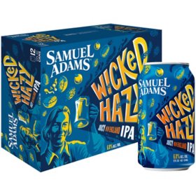 Samuel Adams Wicked Hazy IPA (12 fl. oz. can, 12 pk.)