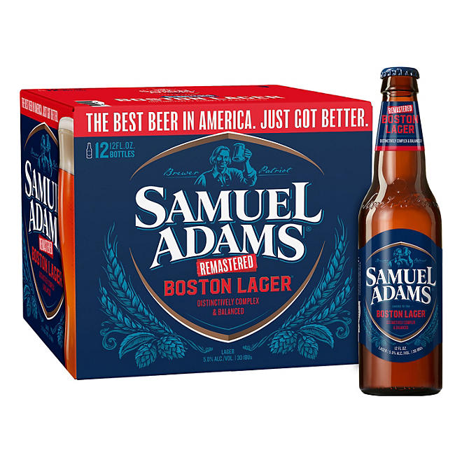 Samuel Adams Boston Lager 12 fl. oz. bottle, 12 pk.