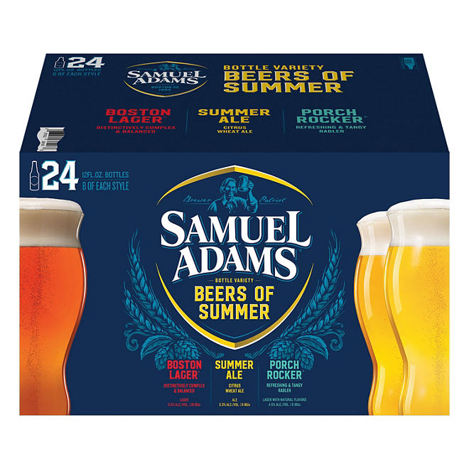 Samuel Adams Summer Styles Variety Pack - 12 oz. Bottles - 24 pk.