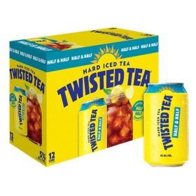 Twisted Tea Half & Half Hard Iced Tea 12 fl. oz. can, 12 pk.
