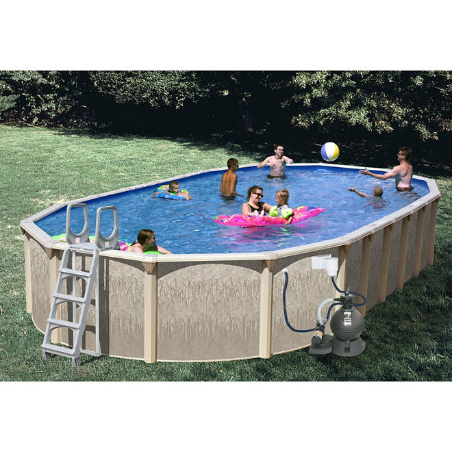 Galaxy View Space Saver Pool Package - 33'x18'x52"