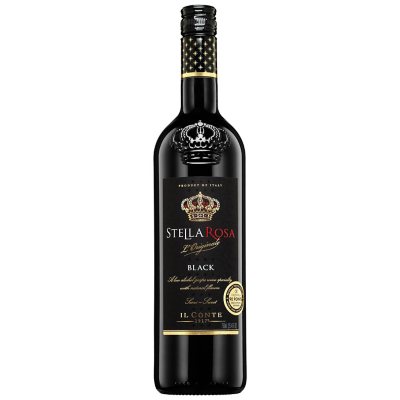 Stella Rosa Black Semi-Sweet Red Wine (750 ml bottle) - Sam's Club