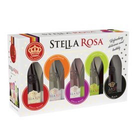 Stella Rosa Stellabration Wine Variety Pack, 187 ml, 5 pk.