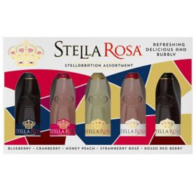 Stella Rosa Stellabration Wine Variety Pack 187 ml, 5 pk.