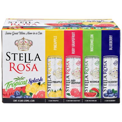 Stella Tropical Splash Variety Pack (250 ml 8 pk.) - Sam's Club