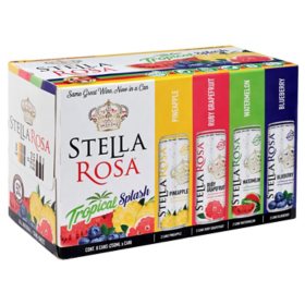 Stella Rosa Tropical Splash Variety Pack 250 ml can, 8 pk.