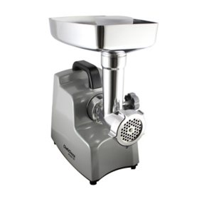 Chef's Choice Model 720 Meat Grinder with 3 Stainless Steel Grinding Plates and Sausage Stuffing Kit