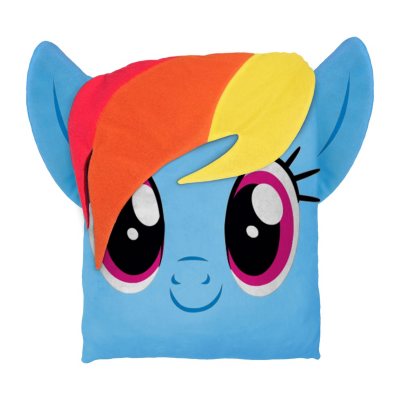 rainbow dash cloud pillow