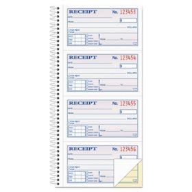 Adams - Wirebound Money/Rent Receipt Books