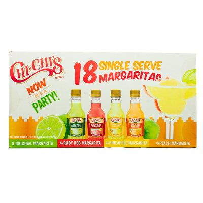 Chi-Chi's Margarita Cocktail Variety Pack (187 ml bottle, 18 pk.) - Sam ...