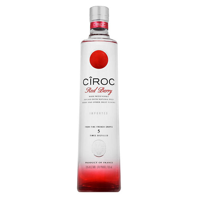 CIROC Red Berry Vodka (750 ml)