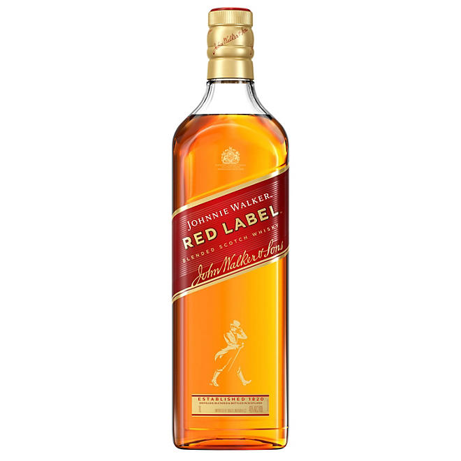 Johnnie Walker Red Label Blended Scotch Whisky (1L)