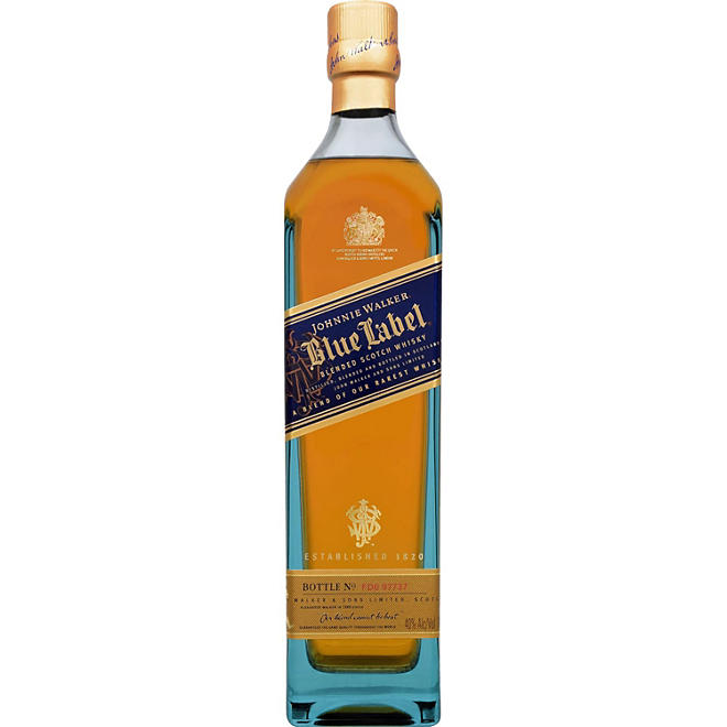 Johnnie Walker Blue Label Blended Scotch Whisky (750 ml)