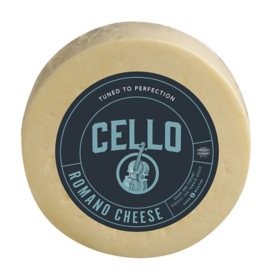 Cello Domestic Romano Cheese Wheel approx. 18 lbs.