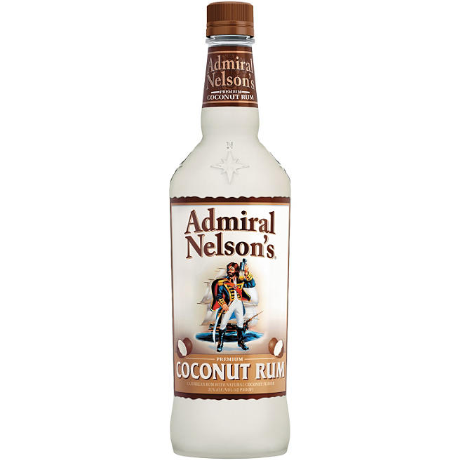 Admiral Nelson's Coconut Flavored Caribbean Rum (1L)