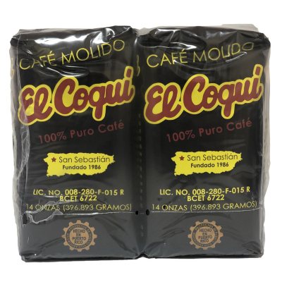 Cafe El Coqui Ground Coffee Twin Pack (14 oz.) - Sam's Club