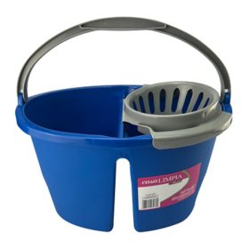 Casa Limpia Mop Bucket with Handle & Removeable Wringer, 16L