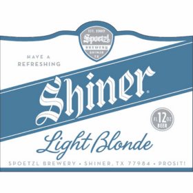 Shiner Light Blonde 12 fl. oz. bottle, 12 pk.