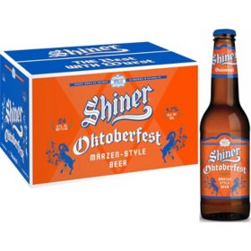 Shiner Oktoberfest Beer, 12 fl. oz. bottle, 24 pk.