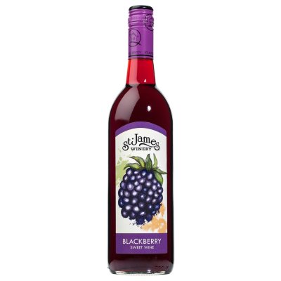 St. James Winery Blackberry Sweet Wine 750 ml - Sam's Club