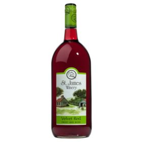 St. James Velvet Red Sweet Red Wine (1.5 L)