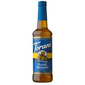 Torani Sugar-Free Classic Hazelnut Syrup 25.4 fl. oz.