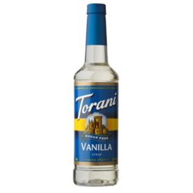 Torani Sugar-Free Vanilla Syrup, 25.4 fl. oz.
