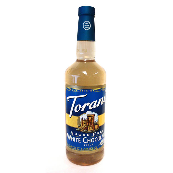 Torani Sugar Free White Chocolate  - 1 L
