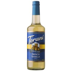 Torani Sugar-Free French Vanilla Syrup,25.4 fl. oz.