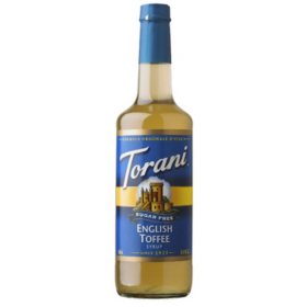 Torani Sugar-Free English Toffee Syrup 750 mL