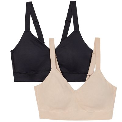 ELLEN TRACY Everyday Full Coverage T-Shirt Bra with Underwire - Smoothing  Comfort - Adjustable Straps - 2-Pack Multipack : : Clothing, Shoes