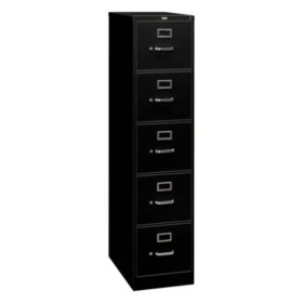 Hon 26 310 Series Five Drawer Letter File Cabinet Select Color