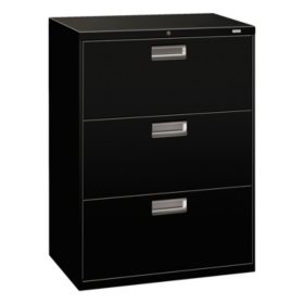 Hon 30 600 Series 3 Drawer Lateral File Cabinet Select Color