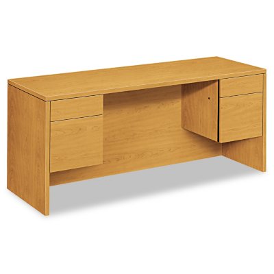 Hon 10500 Series Knee space Credenza With 3/4-Height Pedestals ...